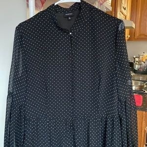 Target “Who what wear” line maxi polka dot dress